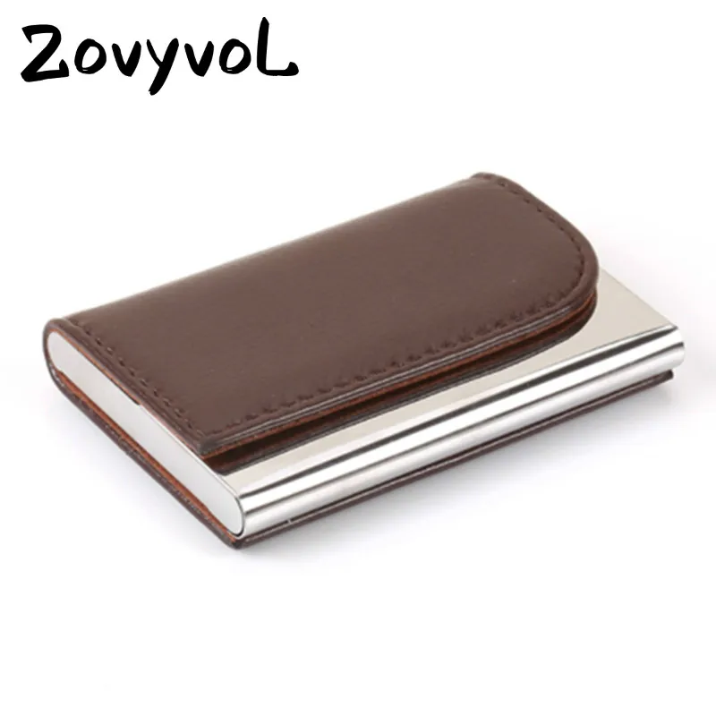 ZOVYVOL, новинка, мужской кредитный держатель для карт s, чехол для визиток, унисекс, автоматический RFID держатель для карт, алюминиевый кошелёк для банковских карт wo men