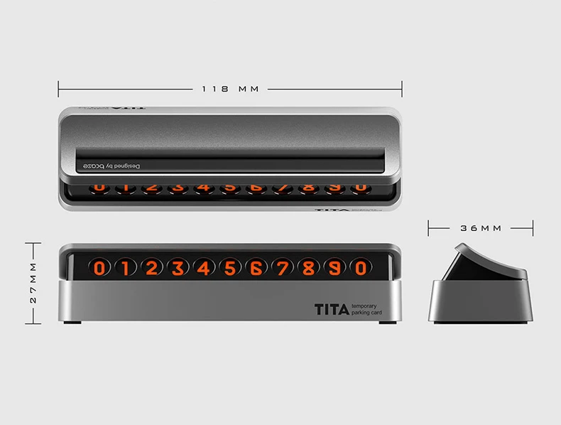 Новая автомобильная парковочная карта стоп сигнал номерная табличка телефона