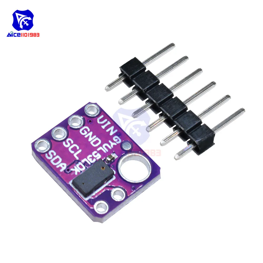 ИК датчик расстояния для измерения полета Плата датчика IIC I2C с чипами VL53L0X