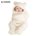 MOTOHOOD осенне-зимнее детское одеяло для пеленания, плотное теплое Флисовое одеяло для новорожденных, детское постельное белье, спальный От 0 до 3 месяцев