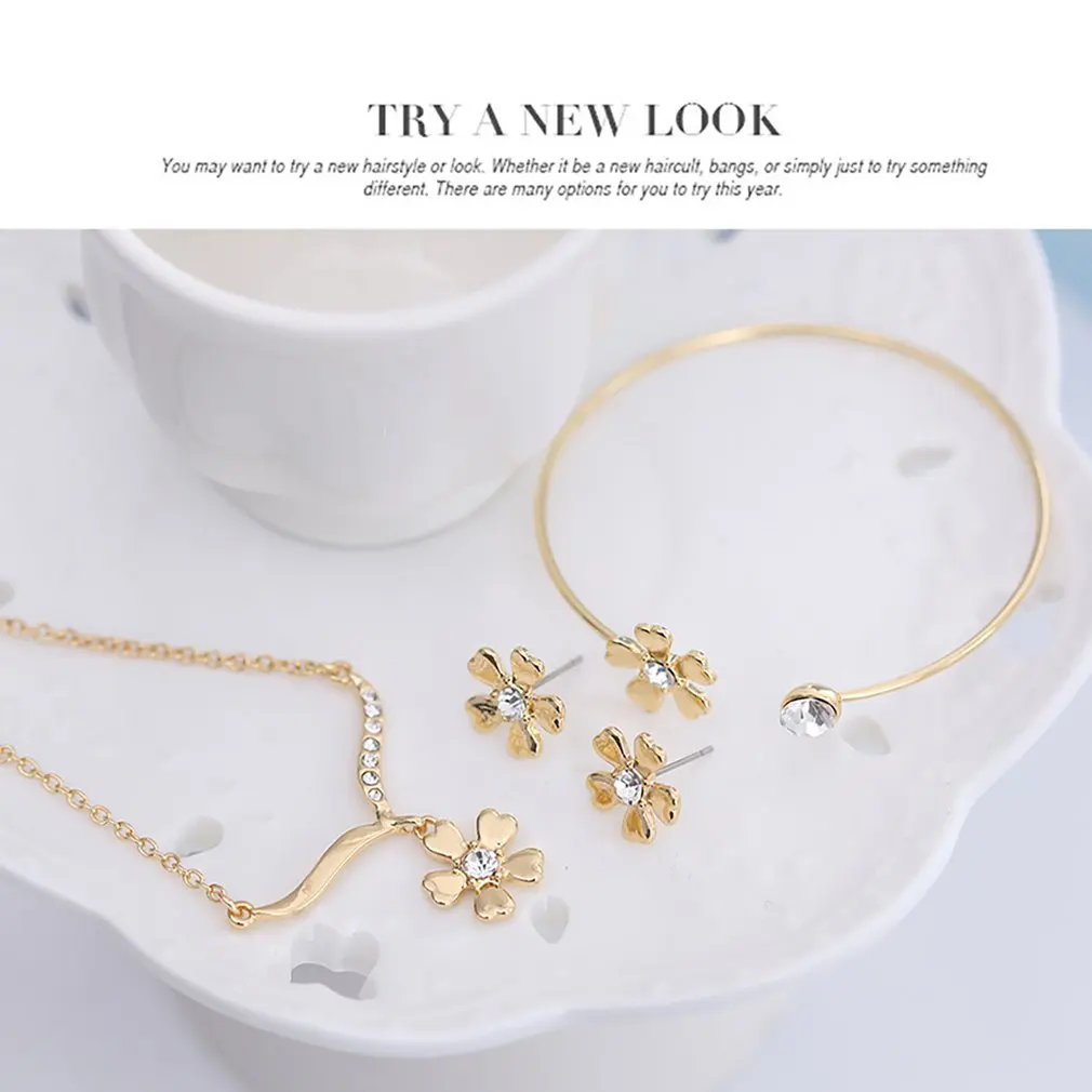 Сплав для женщин ewelry наборы ухода за кожей цепочки и ожерелья очаровательный