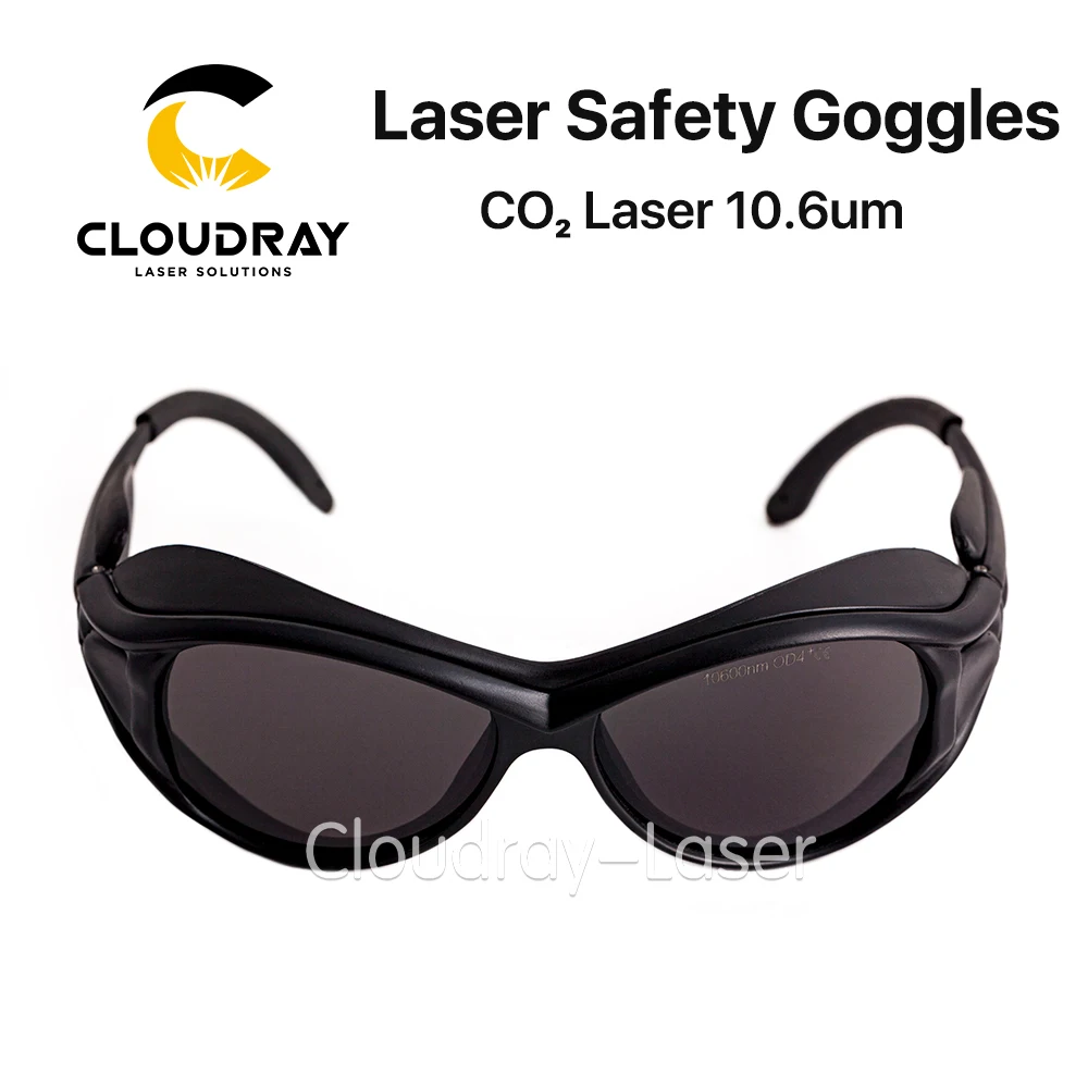 Cloudray 10600nm лазерные защитные очки OD4+ CE стиль защитные очки для CO2 лазер