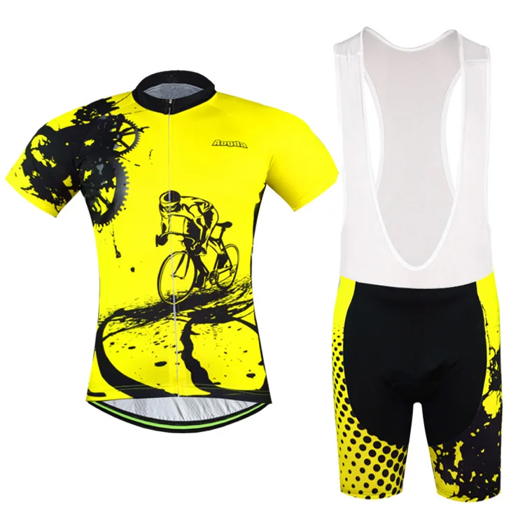 Мужская форма для велоспорта Ropa Ciclismo, одежда для велоспорта, одежда для горного велосипеда, одежда для горных гонок, комплекты одежды для велоспорта - Цвет: Jerseys and Bib Pant
