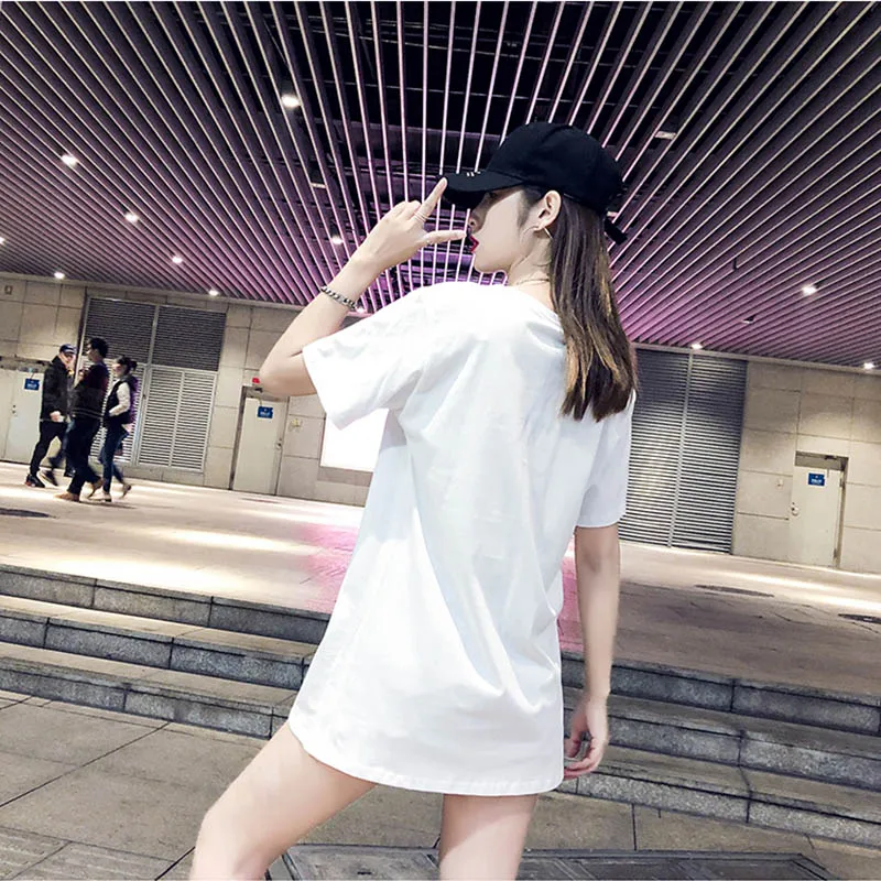 Bethquenoy 2019 новая футболка Женская мода с короткими рукавами летняя haut femme camiseta mujer