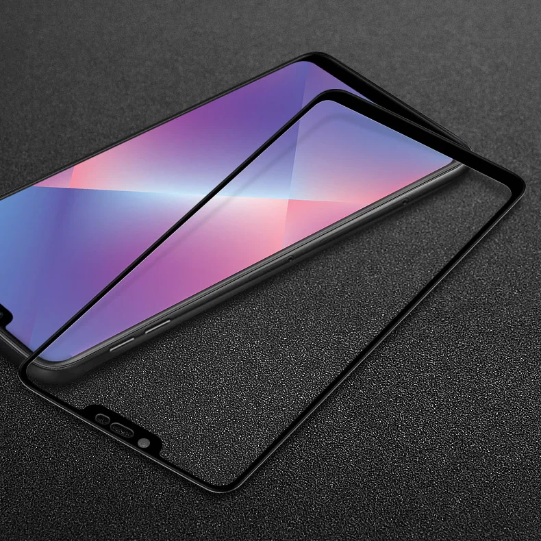 2 шт. 3D закаленное стекло для OPPO AX5 полное покрытие экрана Защитная пленка |