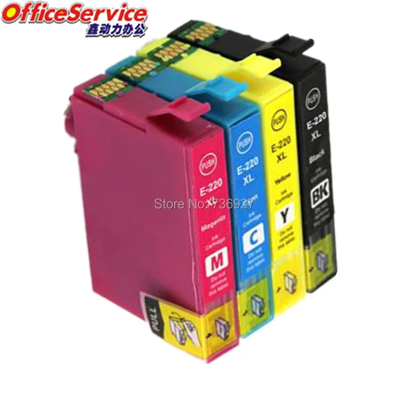 Совместимый чернильный картридж 6X 220XL T2201 T2941 для Epson WF-2630 WF-2650 WF-2660 WF-2750 WF-2760 XP-320