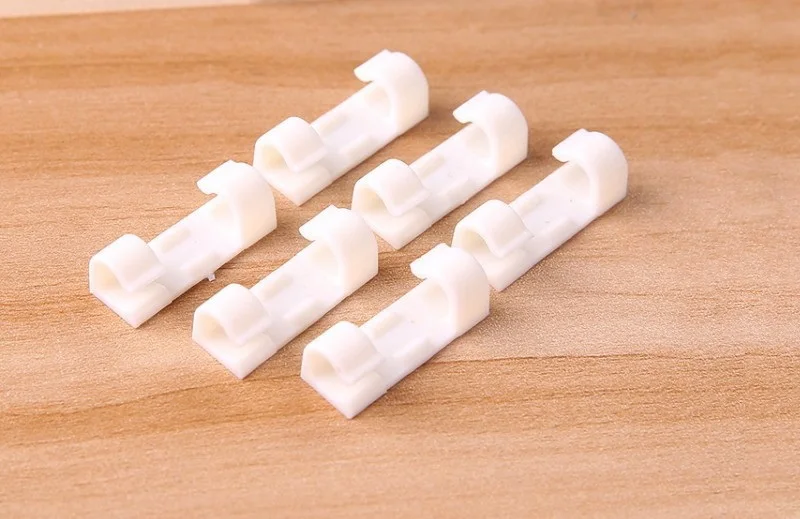 20 кабелей зажим для намотки клейкая застежка USB зарядного устройства