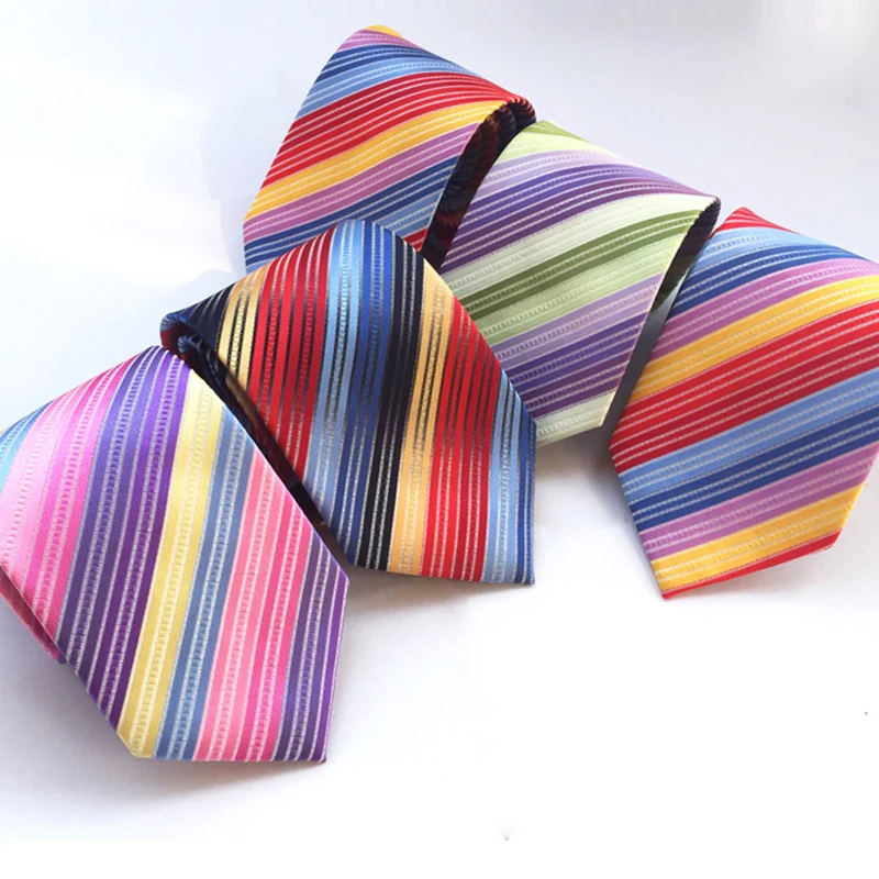 

Лидер продаж; Новинка 8 см 100% галстук из жаккардовой ткани, шелковые галстуки для Для мужчин полосатые галстуки мужского средства ухода за к...