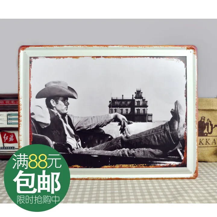 Новая королева киноактриса покраска металла декоративная живопись ретро-бар