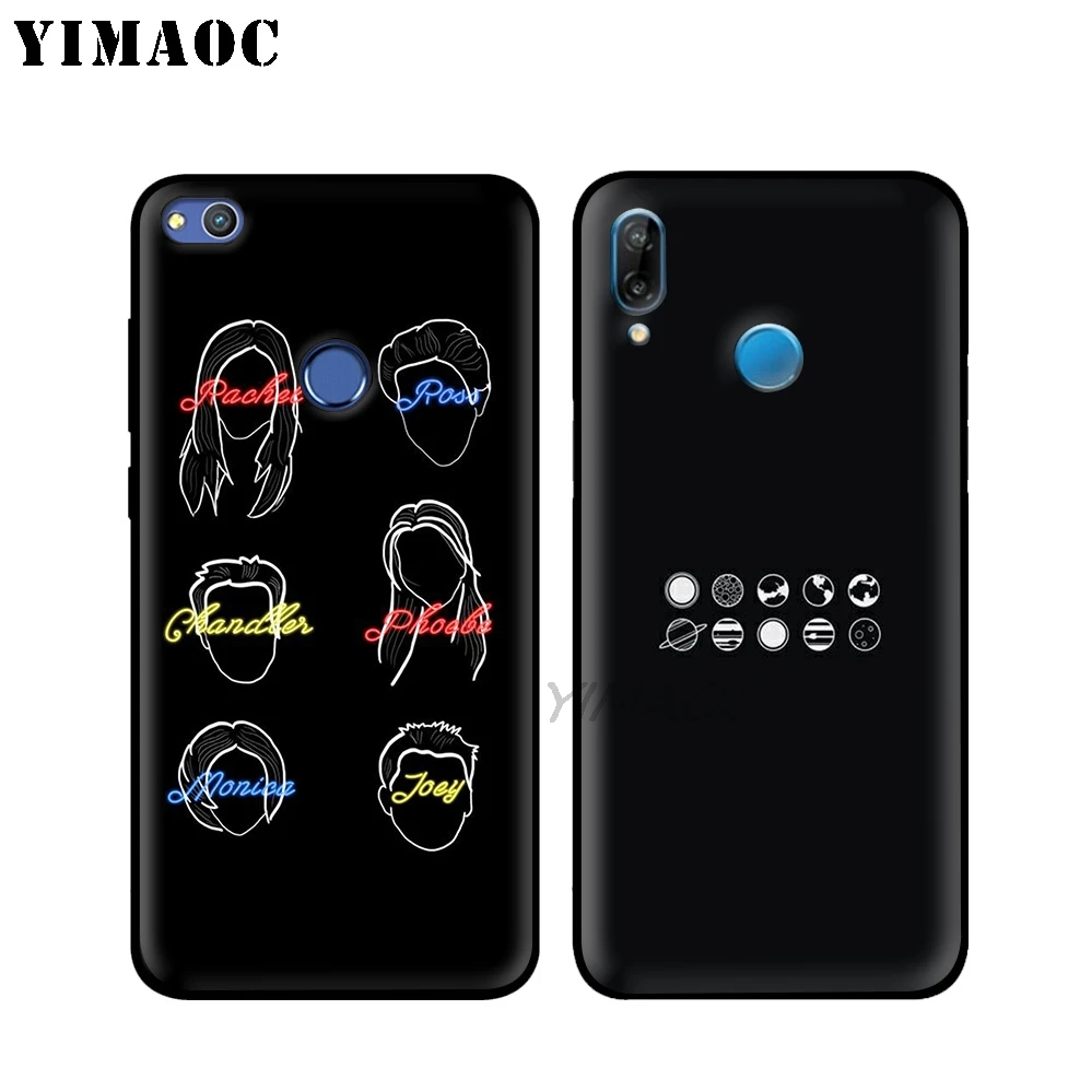 YIMAOC Friends Tv Show Funny Soft Case for Huawei Honor Mate 20 9X Note 10 Pro 8X 8 6A 7A 7X 7C Y9 Y7 Y6 Prime 2018 2017 View |