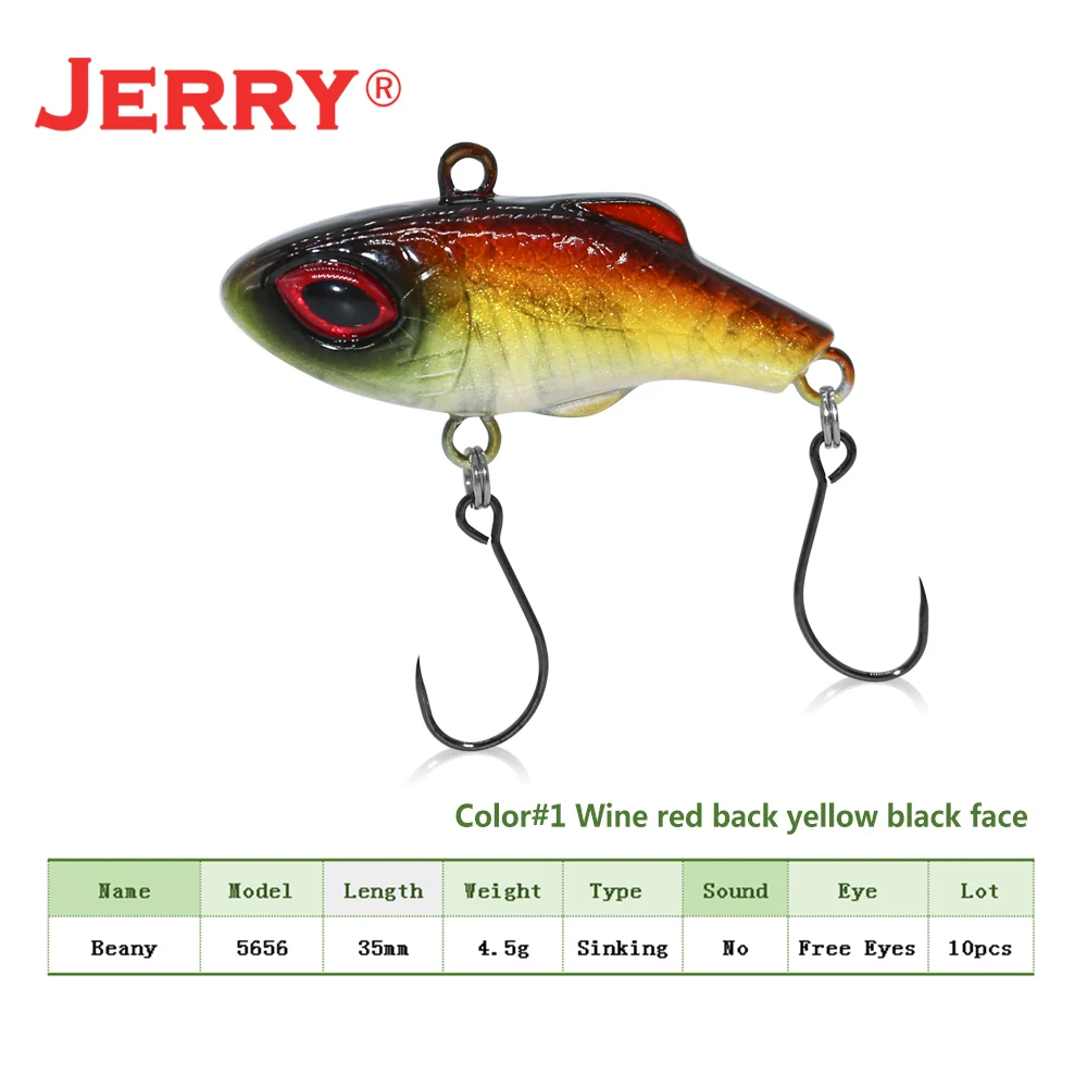 Back yellow Jerry 1 шт. 35 мм 4,5 г микро УФ розовый VIB тонущий бесплодной рукоятки воблеры форель рыболовные приманки жесткая приманка - Цвет: Back yellow
