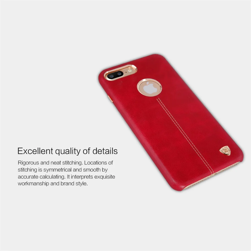 Чехол для iphone 8 Оригинальный чехол Nillkin Englon винтажные Кожаные чехлы защита