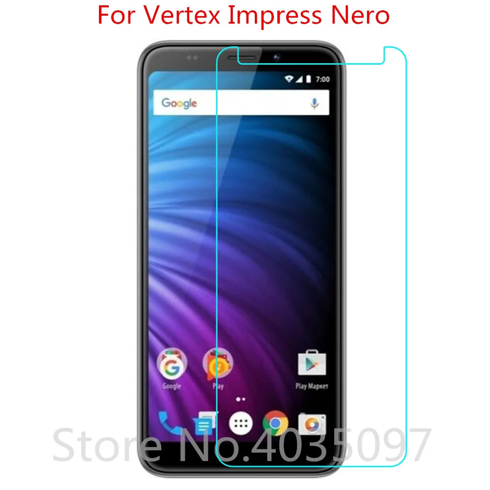 Закаленное стекло для Vertex Impress Eno защита экрана 9 H 2.5D Защитное телефона glass |