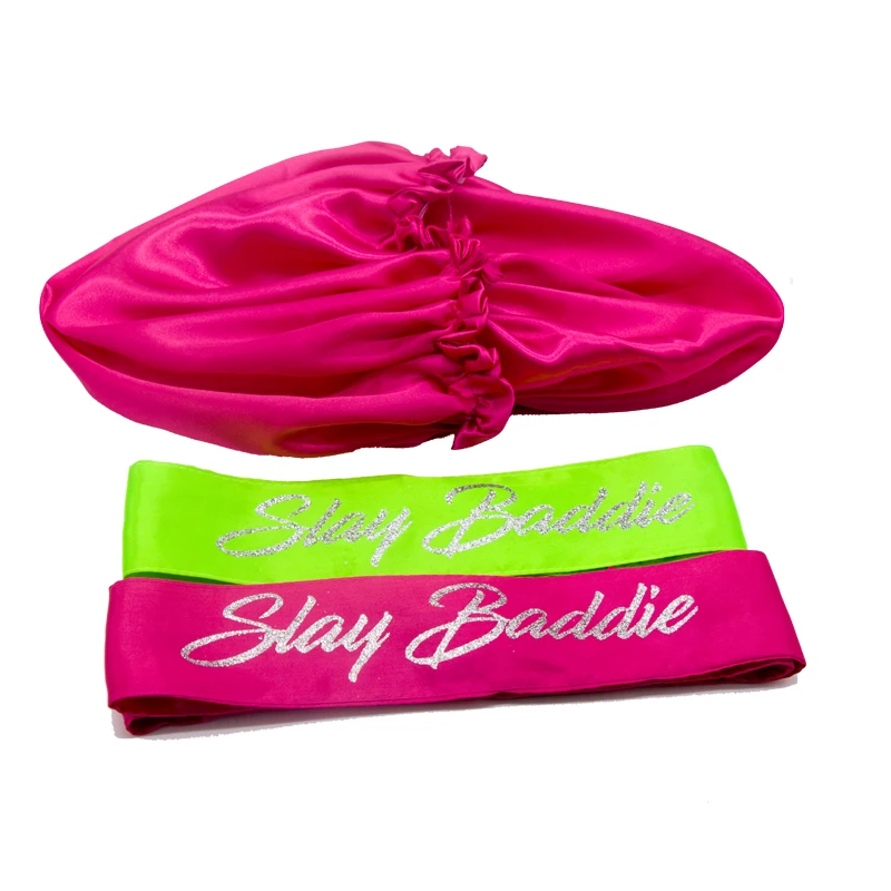 Индивидуальный блестящий логотип двухцветные Чепчики двухслойная Женская