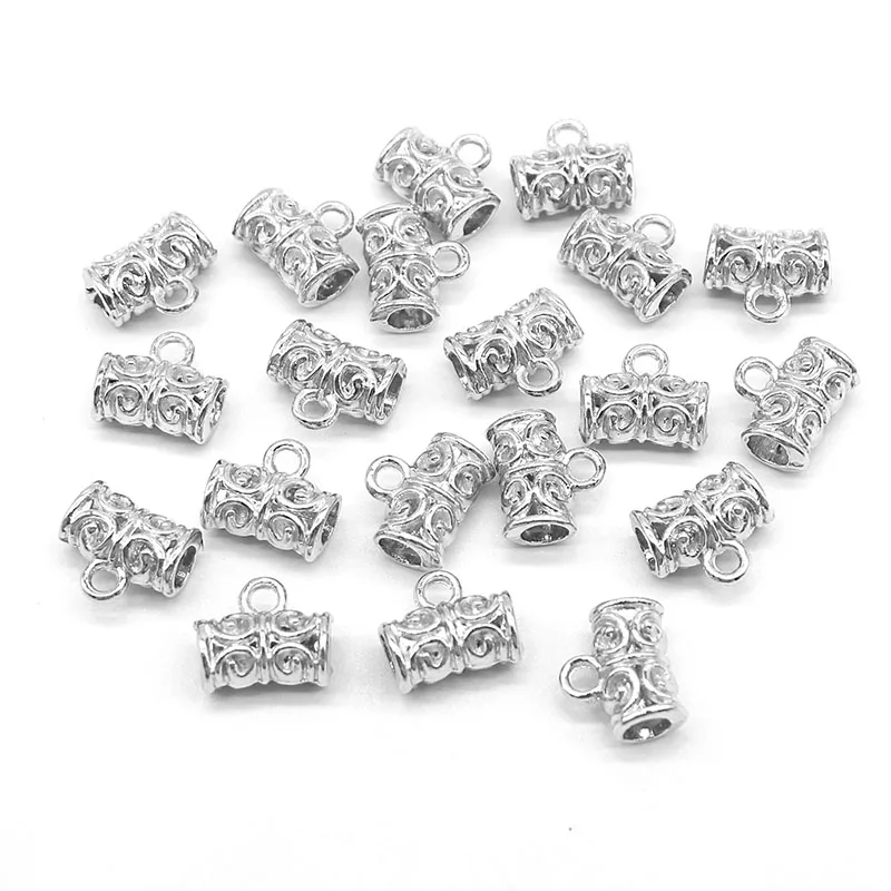 Металлические застежки и крючки с большим отверстием 20 шт./лот европейские