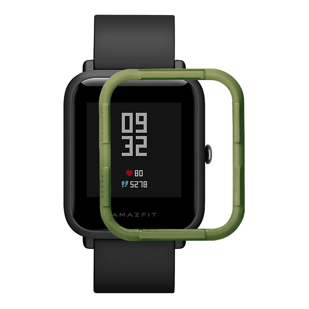 Чехол из поликарбоната для Huami Amazfit Bip защитный чехол Xiaomi аксессуары смарт часов