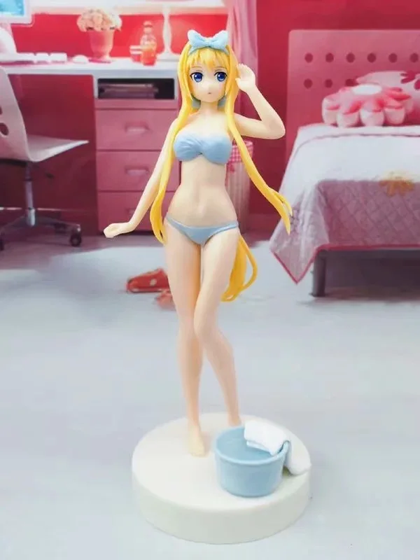 18-23 см Fate/EXTRA Last Encore Saber Nero Tohsaka Rin Claudius Yukata Ver. Сексуальная ПВХ фигурка Коллекционная