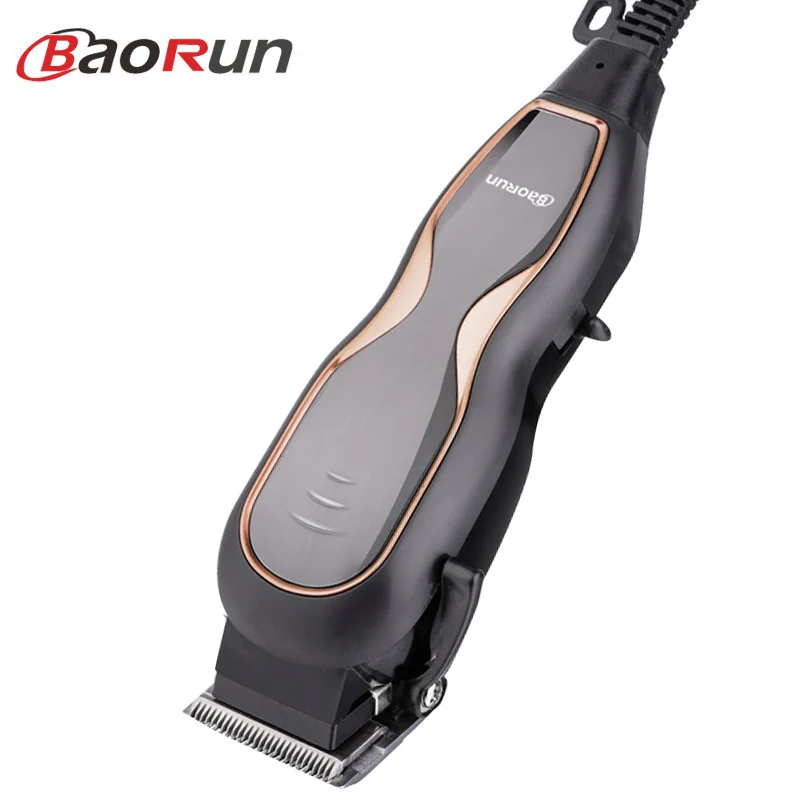 Машинка для стрижки волос BaoRun ультрамощная бесшумная профессиональная