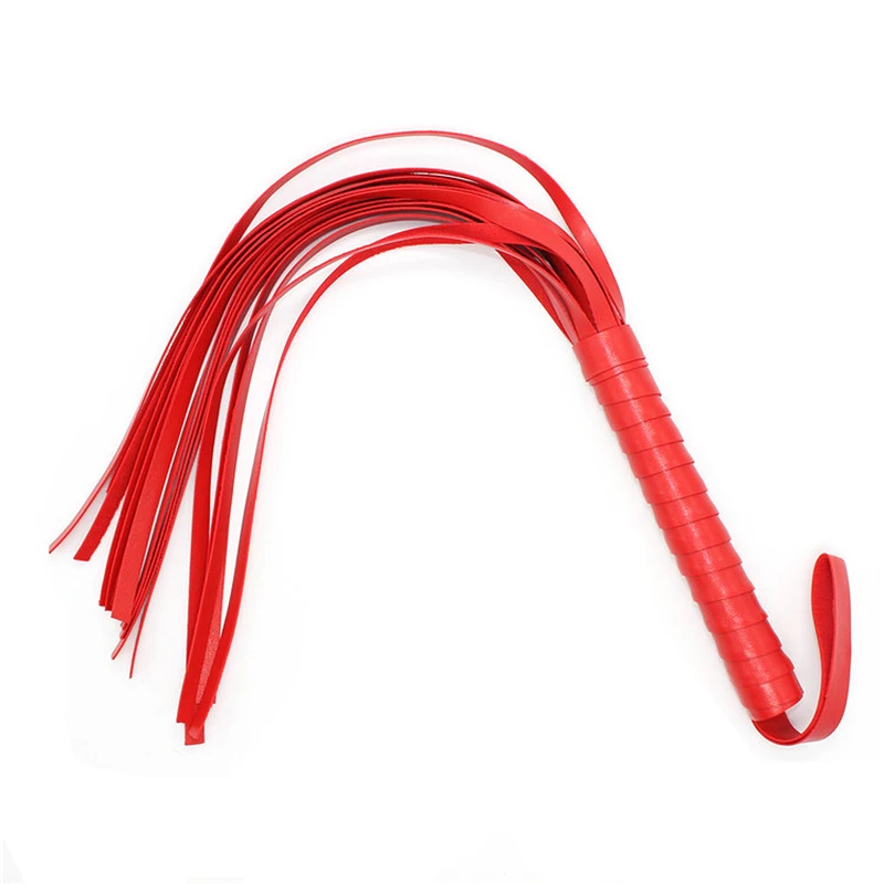 PVC Leather Whip for Sex Sexy Women Tassel Adult Games Toys Couples Black Red Accessories Bdsm Fetish New |