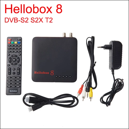 DVB S2 + T2 приемник HELLOBOX8|Спутниковое ТВ| |