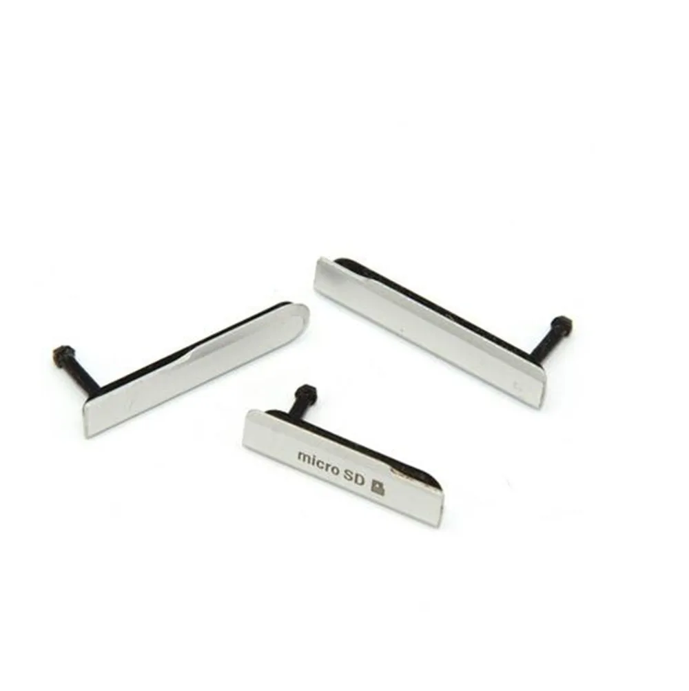 Высококачественный слот для Sim карты Micro SD USB Пылезащитная заглушка Sony Xperia Z1 L39h