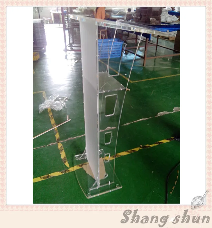 

Acrylic Clear Lecture Table And Pulpit Clear Custom Acrylic Church Podium/Pulpit For Sale Clear Acrylic Church Podium