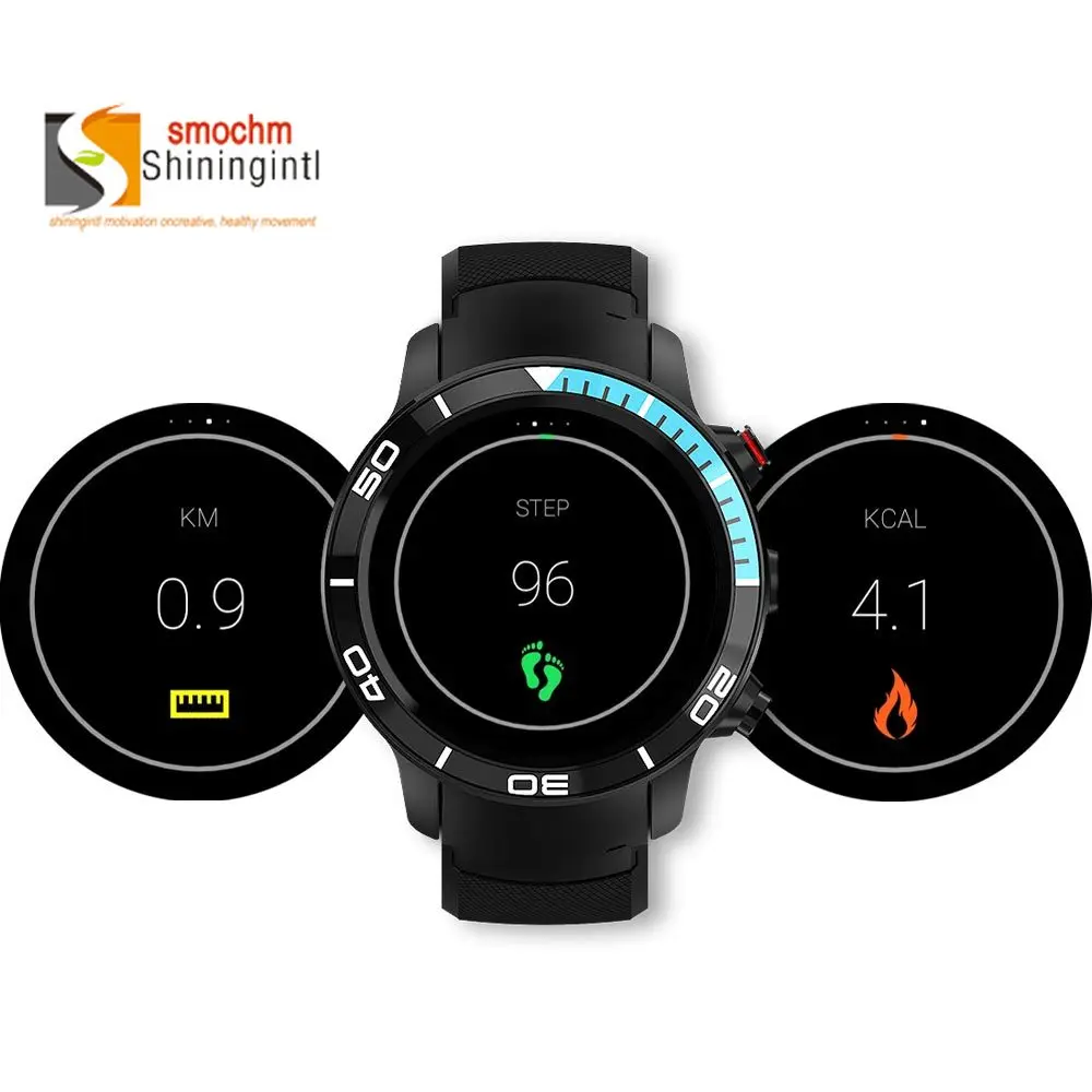Смарт часы Smochm Android водонепроницаемые Ip68 GPS 5 м камера 4G SIM16G четырехъядерный