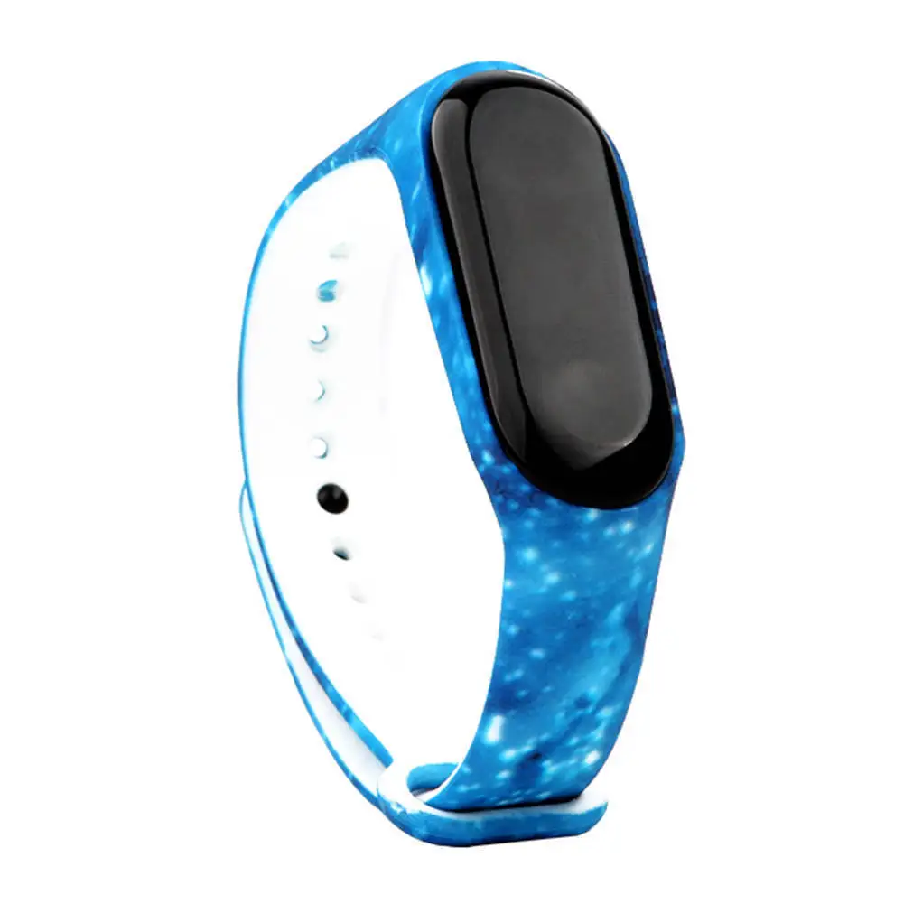 GYKZ модные спортивные часы силиконовый ремешок для xiaomi mi Band 3 аксессуары браслет