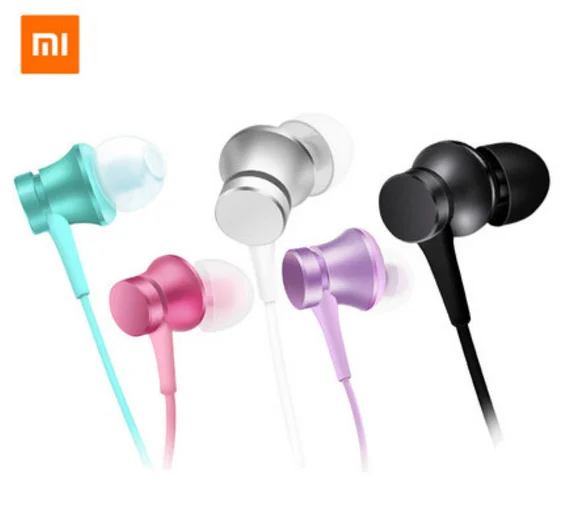 Оригинальные наушники-вкладыши Xiaomi Mi Piston базовая версия Fresh с микрофоном для Redmi