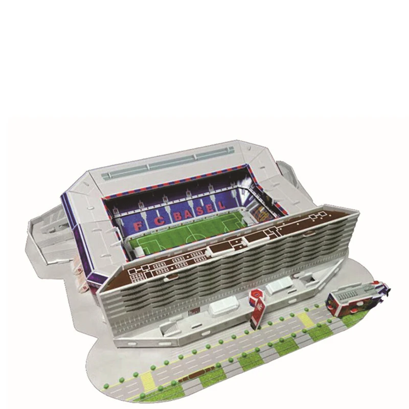 

2019 NEW Football Stadium Model Puzzle 17 Models Soccer Fans Souvenir Kids DIY Puzzles