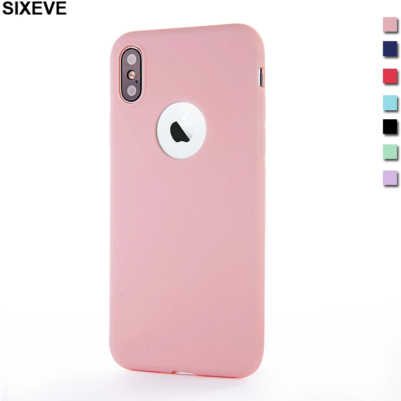 Роскошный мягкий силиконовый чехол для iPhone 6 s S 7 7S 8 Plus X 10 XR XS Max 5 5S 5SE 6plus 6splus 7plus 8plus