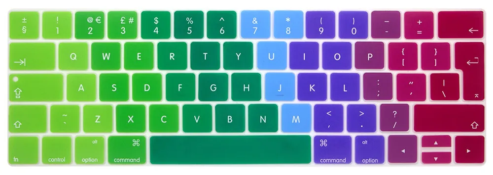 Для Mac Book Pro Retina 13 &quot15&quot с сенсорной панелью 2018 A1989 A1990 чехол для клавиатуры