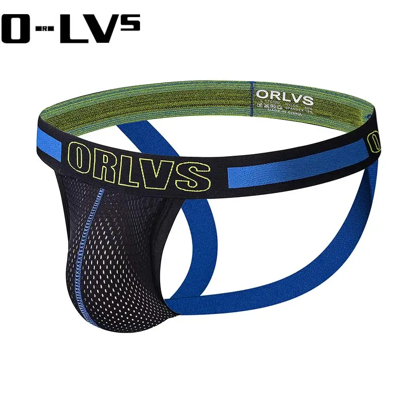 C Мужское нижнее белье ORLVS jockstrap сексуальное мужское стринги мужские Homme Tanga