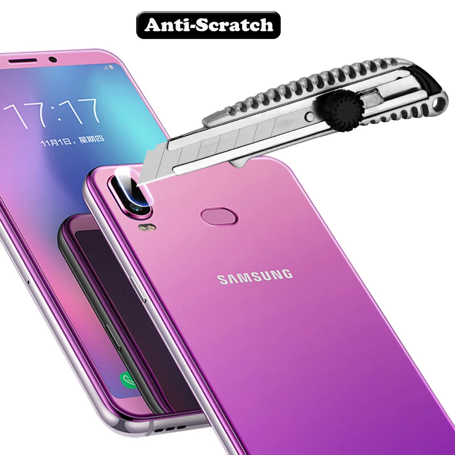 Закаленное стекло для объектива задней камеры SAMSUNG Galaxy A50 A30 A70 A90 A10 M10 M20 M30 A7 A9 2018 A8s