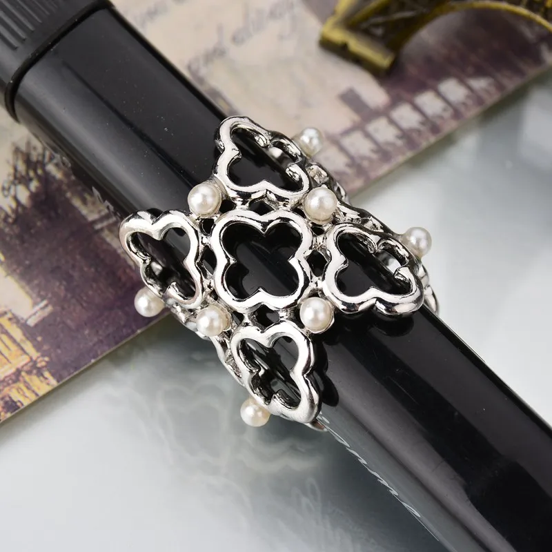 MissCyCy зажим для шарфа с имитацией жемчуга Винтажная брошь женская модная ажурная