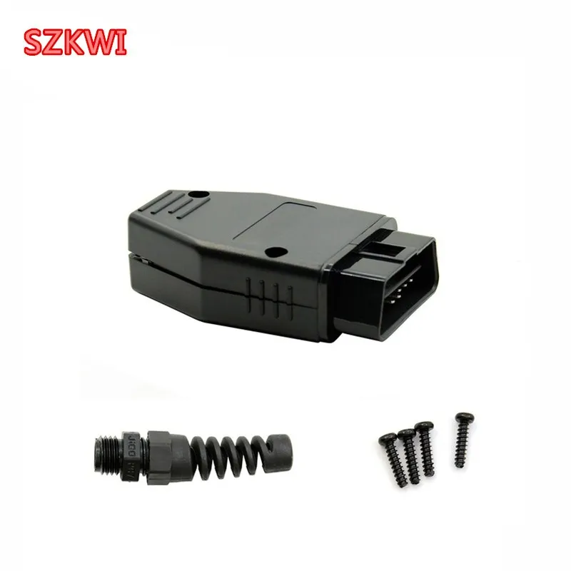 Высококачественный Универсальный 16-контактный разъем EOBD2 OBDii OBD II OBD2 jзубчатый