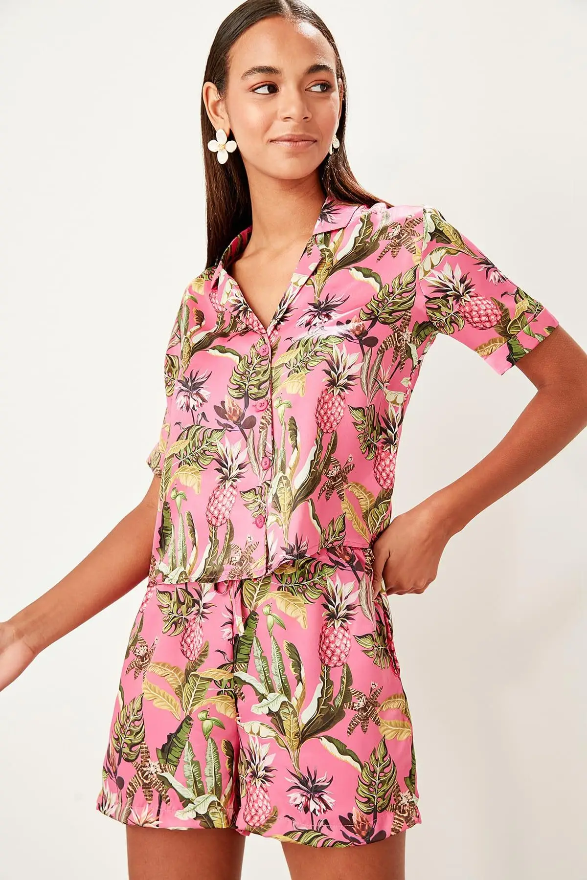 Trendyol разноцветная рубашка TWOSS19XM0282| |