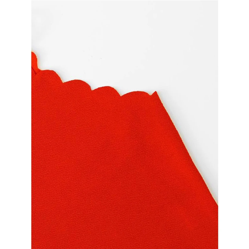 

Crop Tops Women 2018 Scallop Trim Halter Top Sleeveless Camisole Women Sexy short Top 7 colors bare midriff