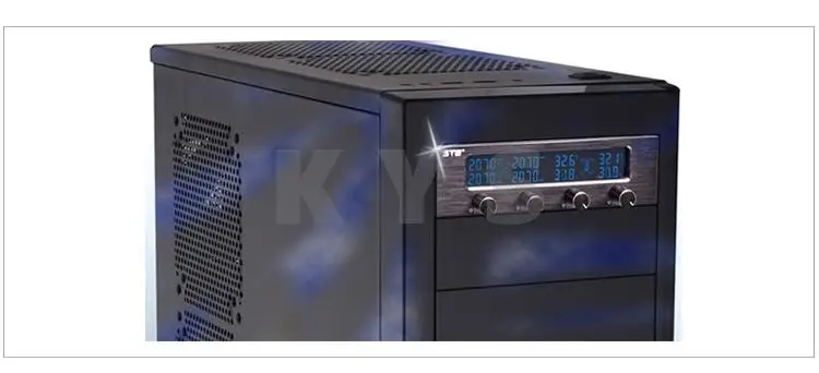 STW 6041 5,25 контроллер скорости вентилятора с ЖК-дисплеем