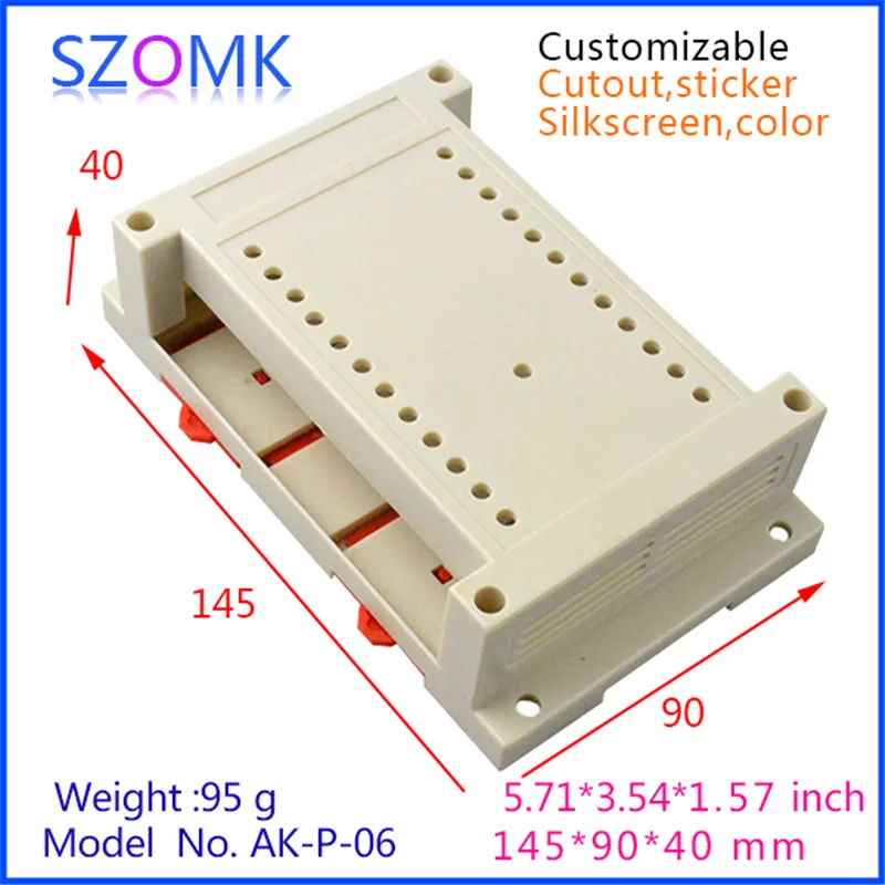 10 шт. настенный пластиковый корпус 145*90*40 мм|enclosure plastic box|box callenclosure abs |