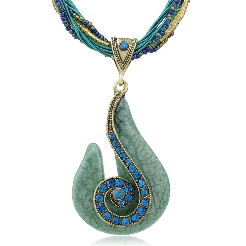 Dormon женские бронзовые бусины в форме музыкальных нот шнур веревочная цепочка