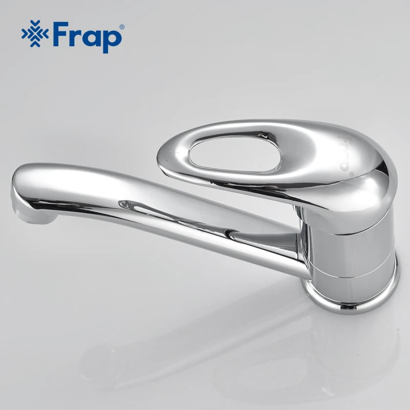 Бесплатная доставка кухонный кран Frap с одной ручкой поворот на 360 градусов