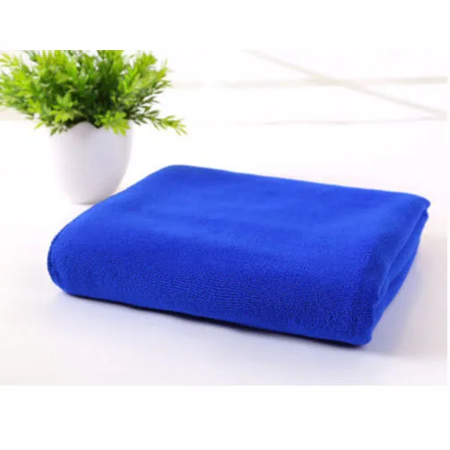 70x140cm Microfiber Travel Bath Towel Absorbent Fiber Beach Towel Drying Washcloth Shower Towel - Цвет: Синий