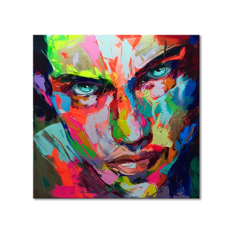 Francoise Nielly на холсте палитра нож для лица картина маслом настенные художественные