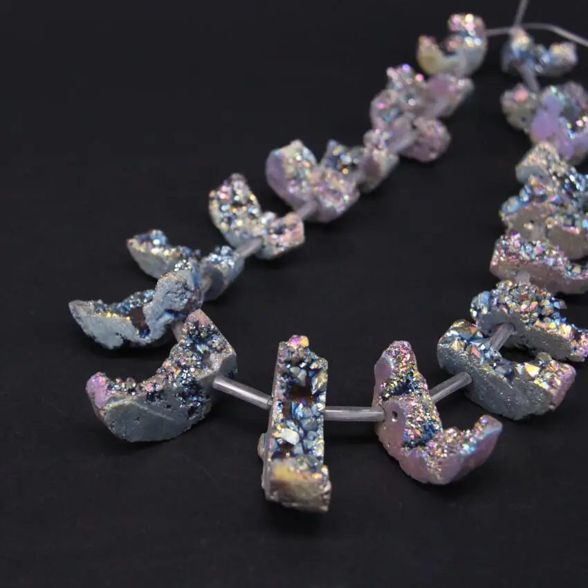 Бусины россыпью из радужного титана 15 5 дюймов|loose beads|beads loosebeads beads |
