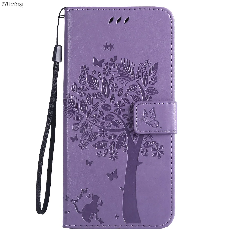 For Samsung Galaxy J4 Plus Case Leather Wallet Phone Prime 2018 J4Plus J415F J415 SM-J415F J4+ Capa 3d cat | Мобильные телефоны и