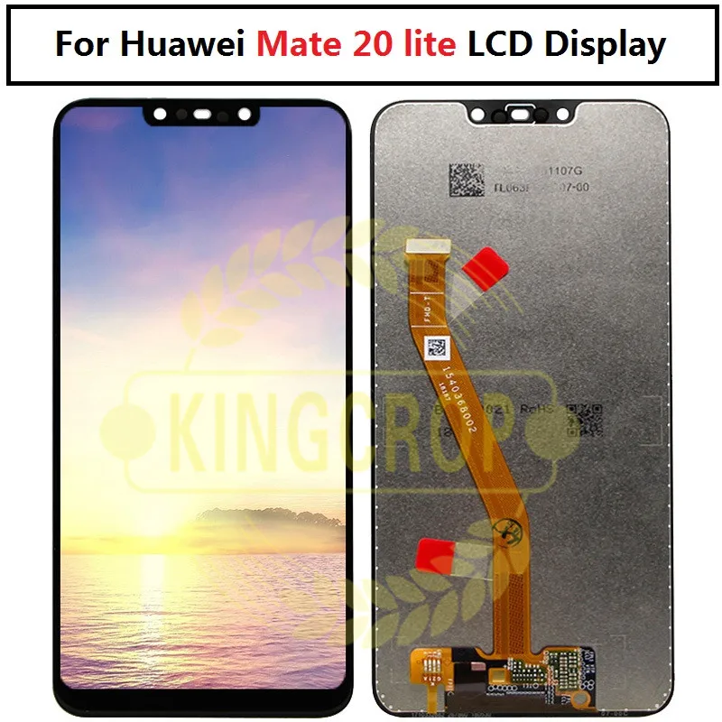 ЖК дисплей с рамкой для Huawei mate 20 lite сенсорный экран дигитайзером в сборе замена