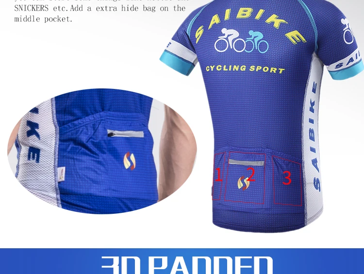 SaiBike майки для велоспорта мужские ropa ciclismo Майо летняя дышащая одежда fietskleding wielrennen zomer heren наборы