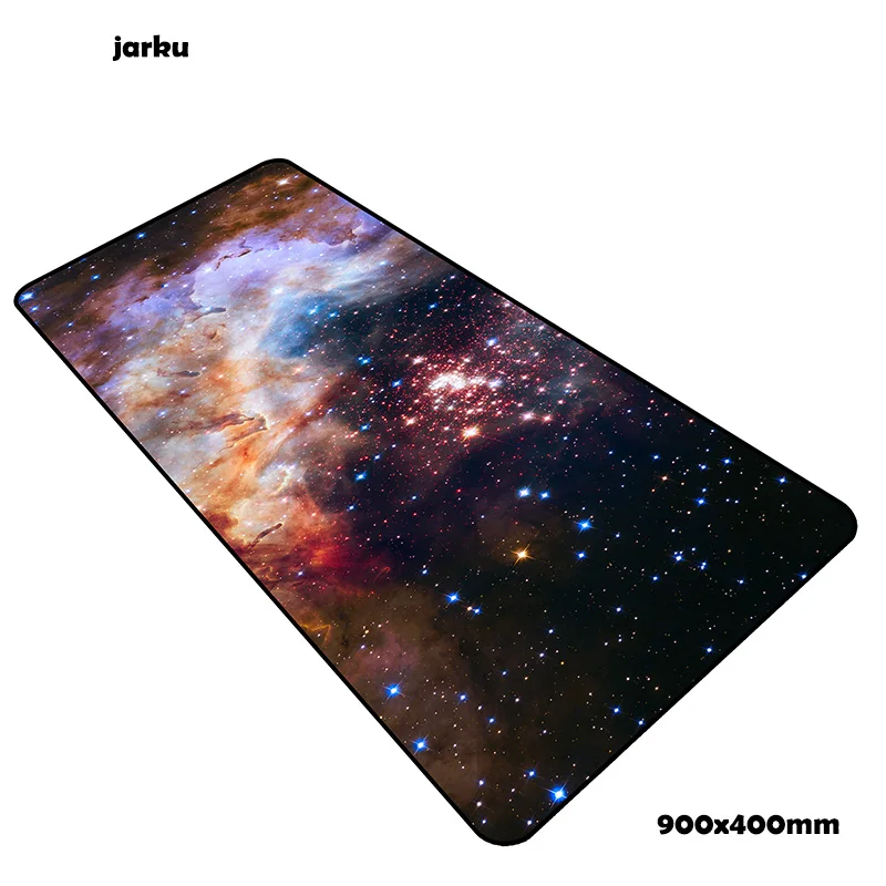 size 900x400x2mm Galaxy коврики для мыши красочные 900x400x2 мм игровой коврик для мыши геймер Коврик для мыши милый игровой компьютер большой стол коврик для мыши - Цвет: size 900x400x2mm
