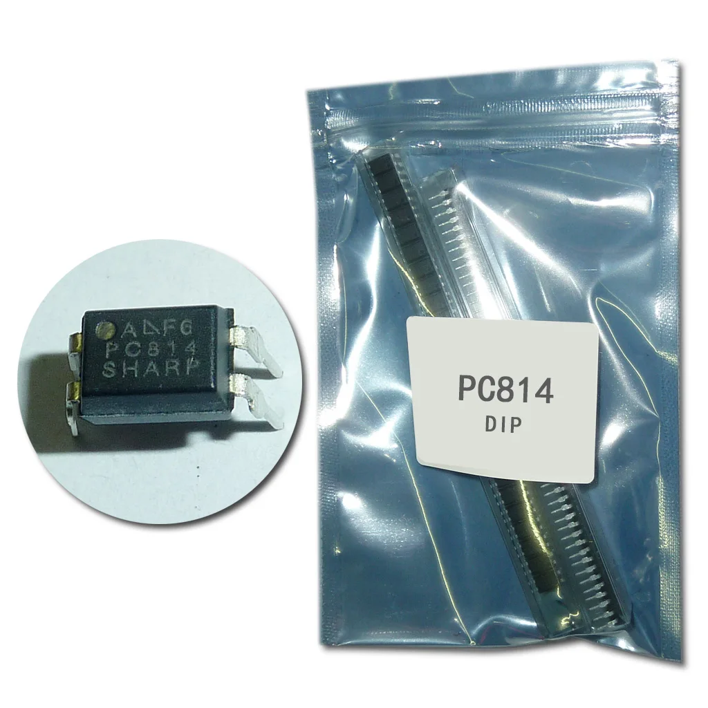 50 шт. оптосоединительный чип PC814 интегральная схема PC814A DIP 4 814|50pcs|pcs |